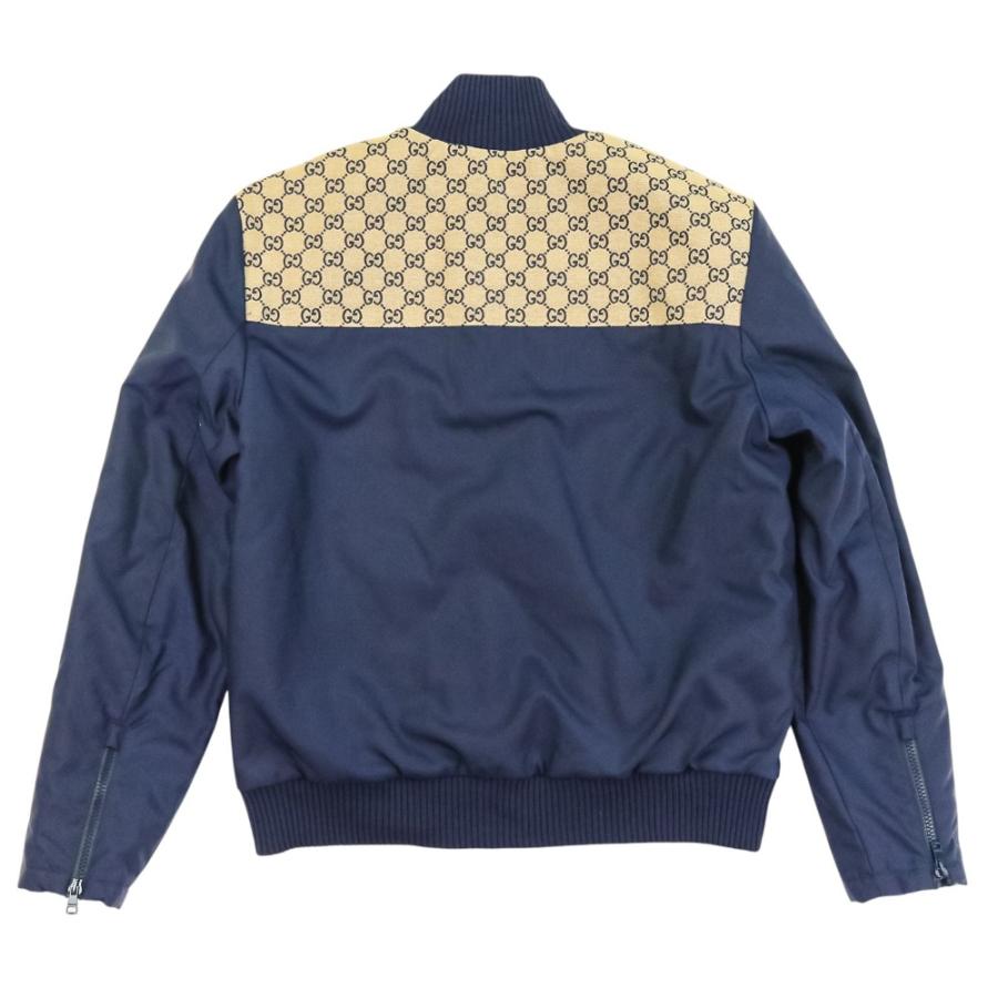 専用　グッチ　ブルゾン　GG　総柄　金ボタン　シルバー　XSサイズ GUCCI（グッチ） 良品 24SS GUCCI GGキャンバス ナイロン 裏地