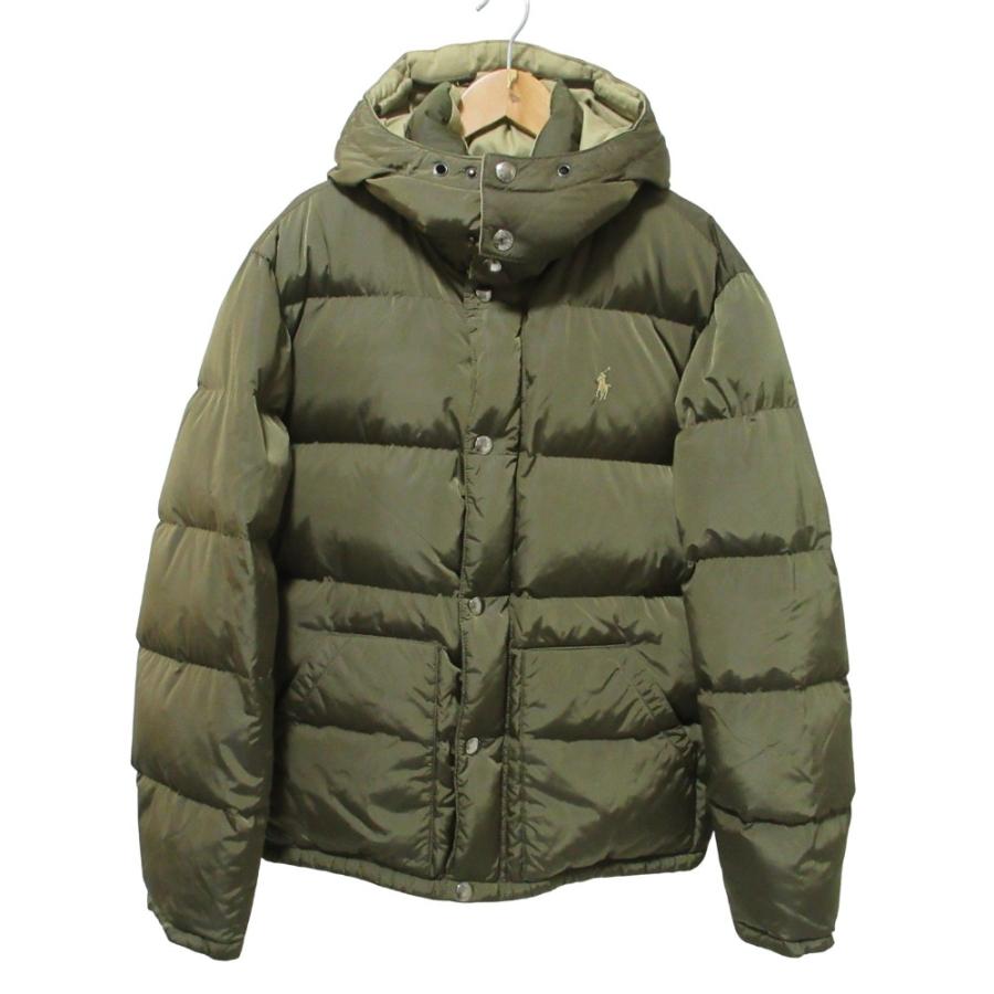 美品 POLO RALPH LAUREN ポロラルフローレン フード2WAY ダウン 