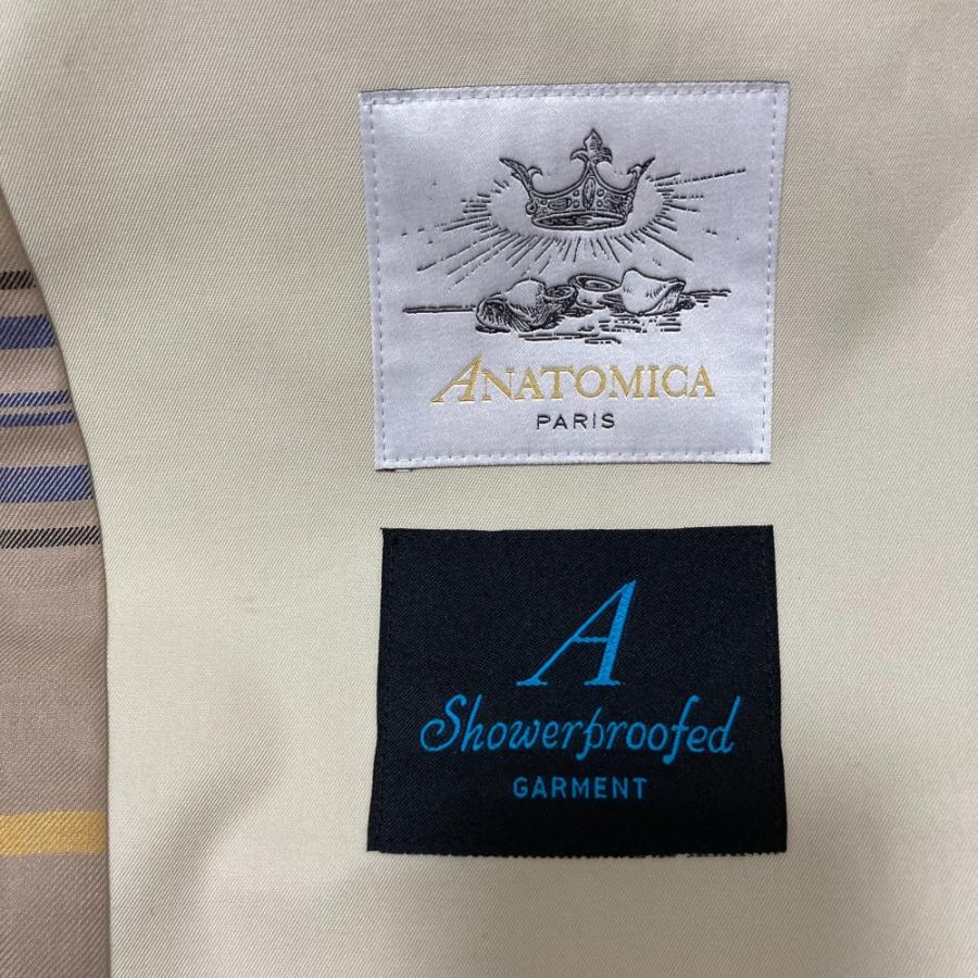 ANATOMICA（アナトミカ） 美品 SHOWER PROOFED ギャバジン トレンチ