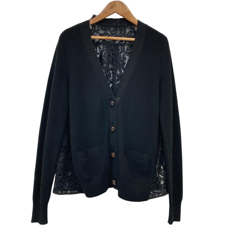 sacai（サカイ） 美品 バックレースカーディガン 16-02713 サイズ2