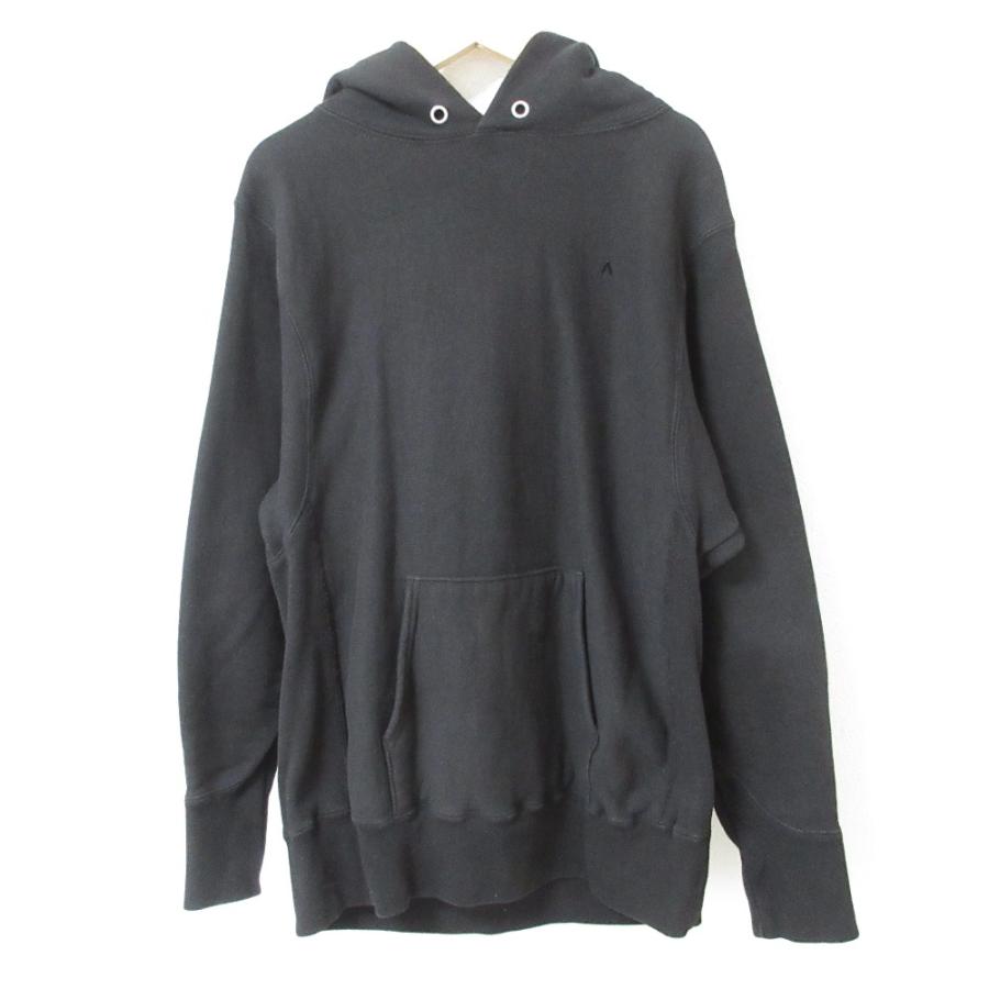 エイトン GARMENT DYE URAKE HOODIE パーカー スウェット ATON（エイトン） GARMENT DYE URAKE HOODIE ロゴ刺繍 ガーメントダイ
