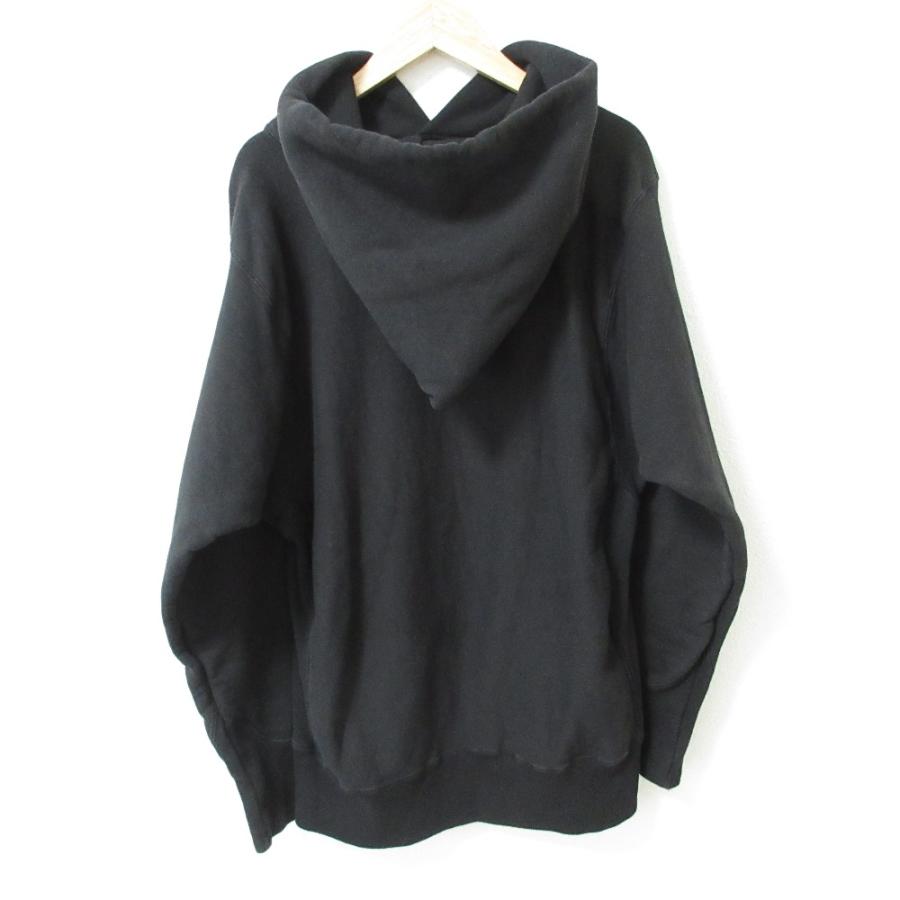 ATON（エイトン） GARMENT DYE URAKE HOODIE ロゴ刺繍 ガーメントダイ