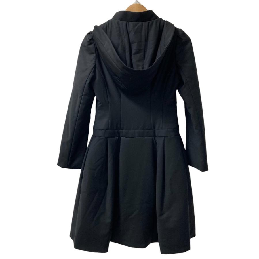 美品 Rene basic ルネ ベーシック フード付き パデッドフレアロング 