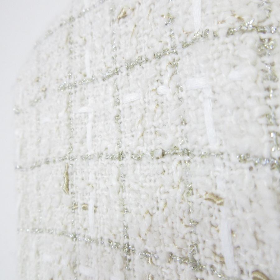 美品 Herlipto ハーリップトゥ Victoria Tweed Jumper Dress ラメ糸