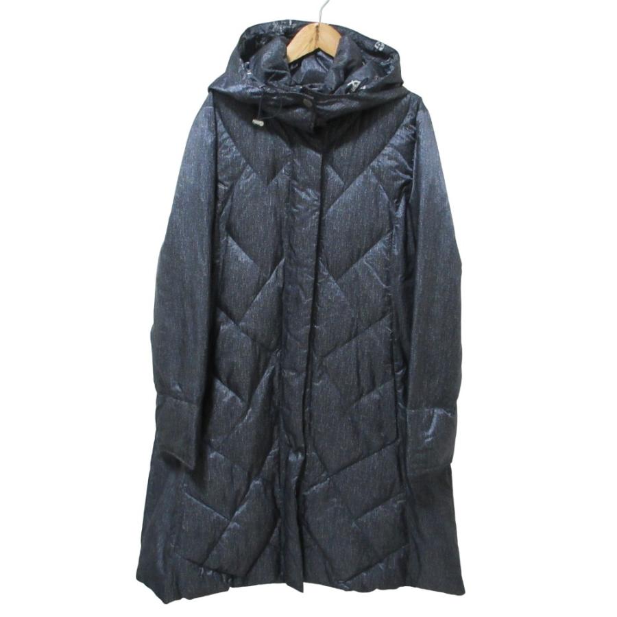 LEONARD SPORT ネイビー ダウンジャケット