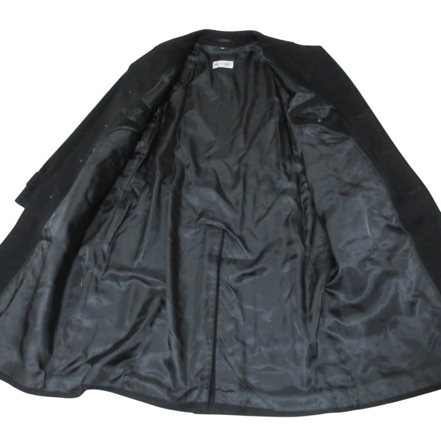 美品 DESARS デサース ツバメコート カシミヤ ロングステンカラー