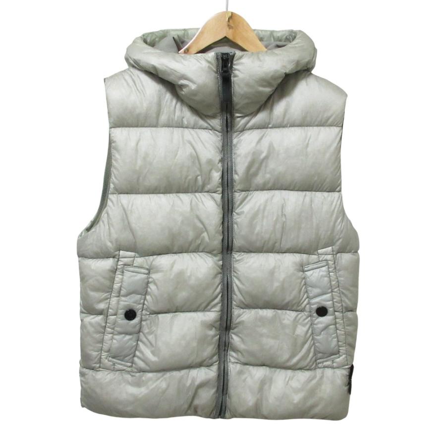 【逸品】stone  ガーメントダイ　ダウンベスト　サイズM STONE ISLAND Stone Island ストーンアイランド ガーメントダイ ダウン