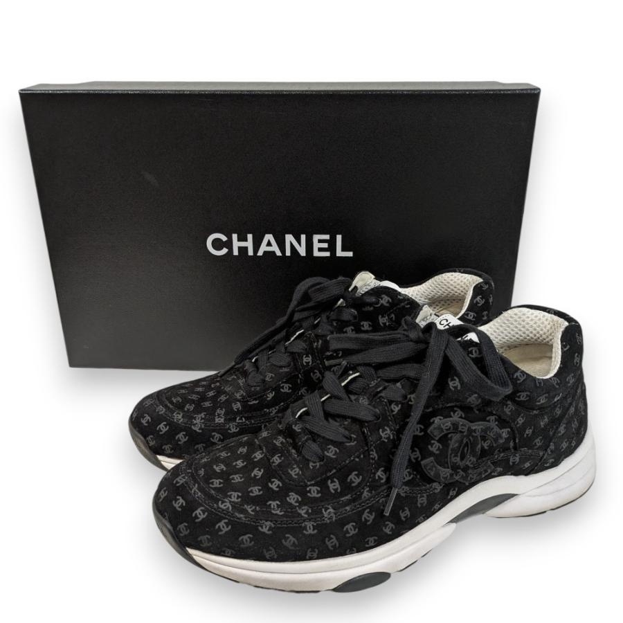 CHANEL（シャネル） 美品 22AW CHANEL ココマーク プリント スエード