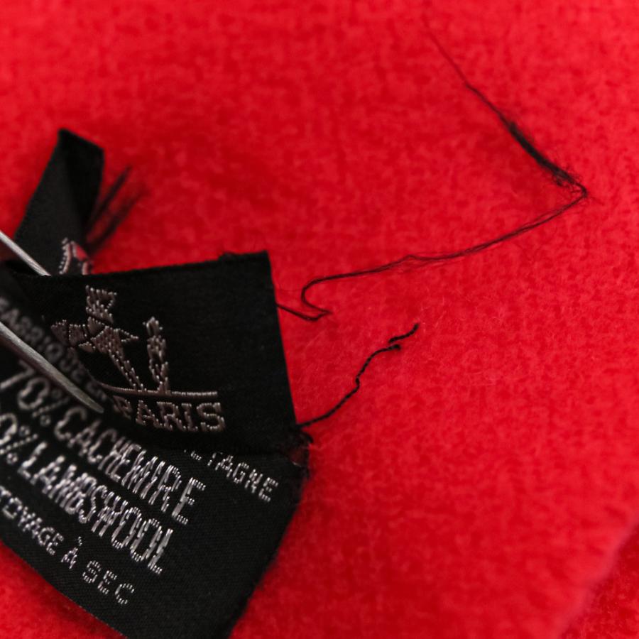 HERMES（エルメス） 美品 カシミヤウール 大判 マフラー ショール