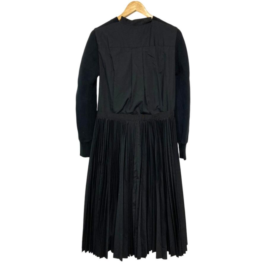 sacai（サカイ） 美品 スウェットドッキング ロングワンピース 21 