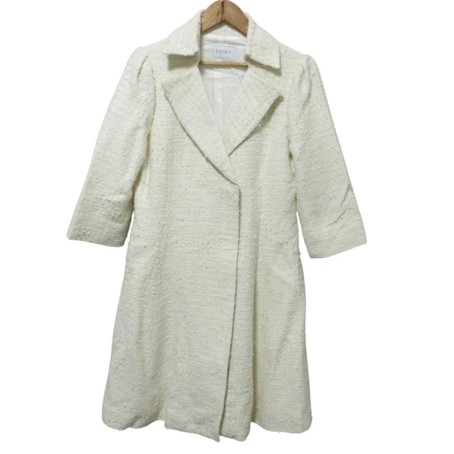FOXEY（フォクシー） 美品 Dress Miss Edinburgh ツイードコート 