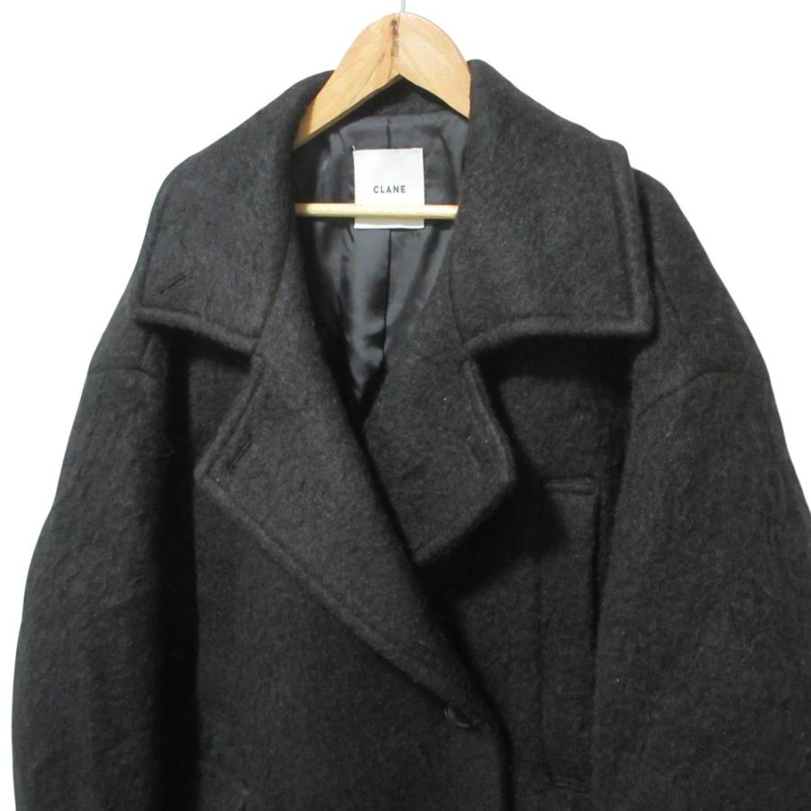 CLANE（クラネ） 美品 23AW CLANE SHORT SHAGGY COCOON OVER COAT