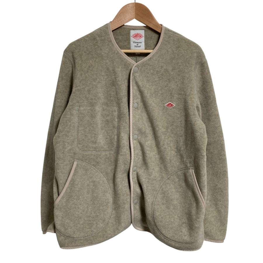 Danton（ダントン） 美品 フリース ノーカラージャケット MR32-115-02