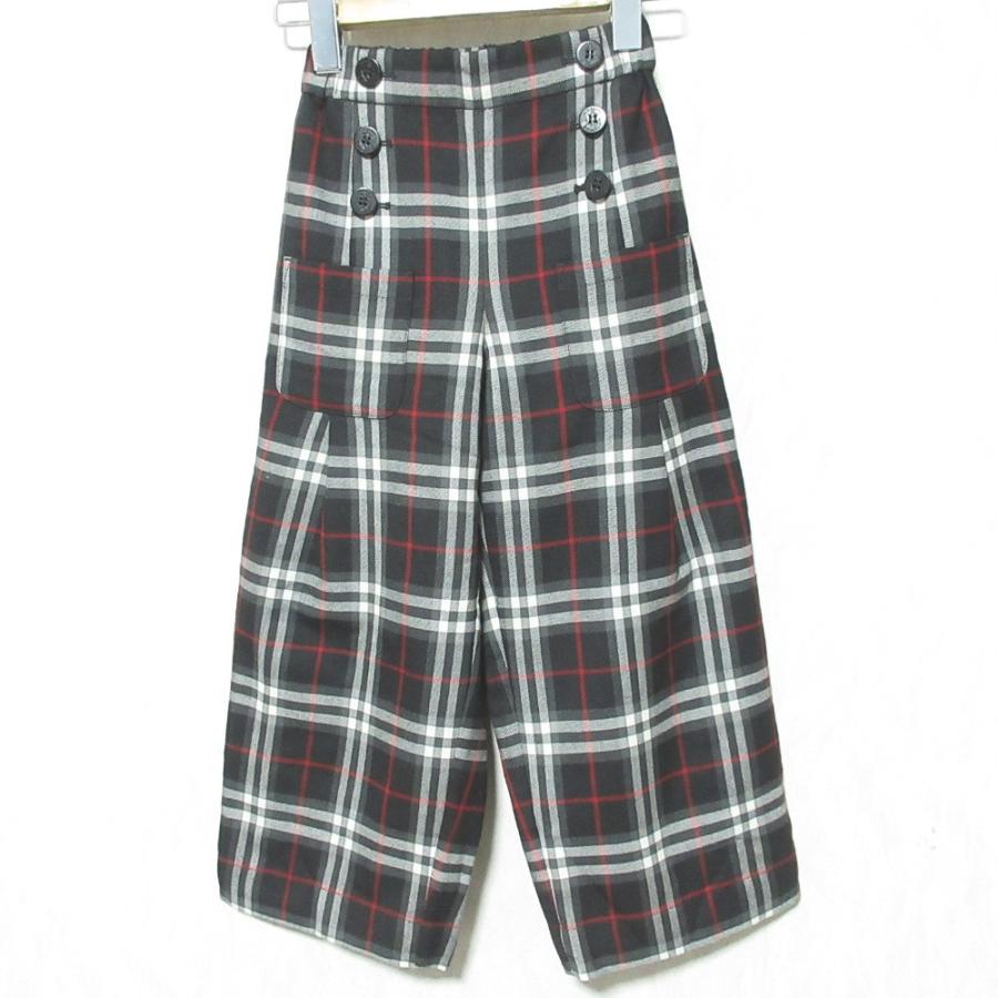 【新品未使用】BURBERRY キッズ 130cm セットアップ ノバチェック BURBERRY（バーバリー） 美品 キッズ ノバチェック ワイドパンツ 8Y