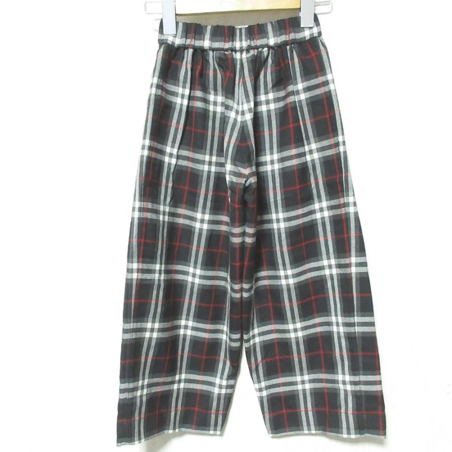 【新品未使用】BURBERRY キッズ 130cm セットアップ ノバチェック BURBERRY（バーバリー） 美品 キッズ ノバチェック ワイドパンツ 8Y