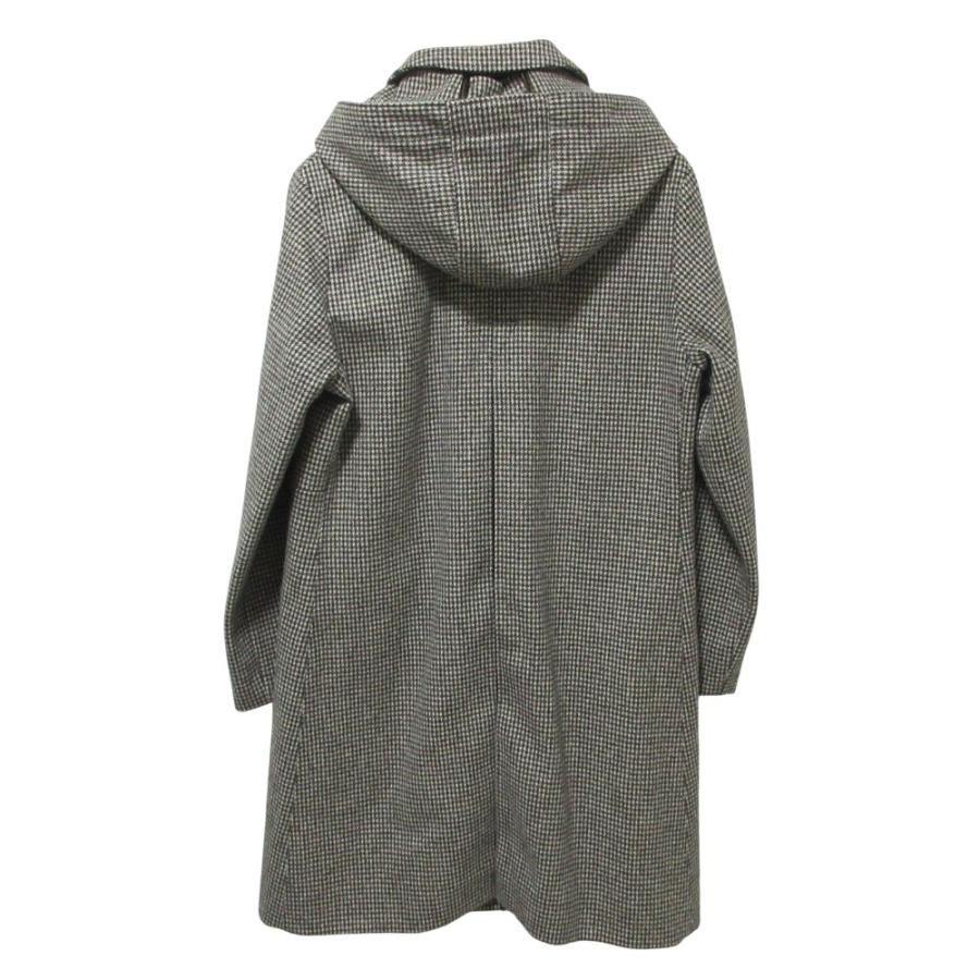 Mackintosh（マッキントッシュ） 美品 ウール 千鳥格子 フーディコート  
