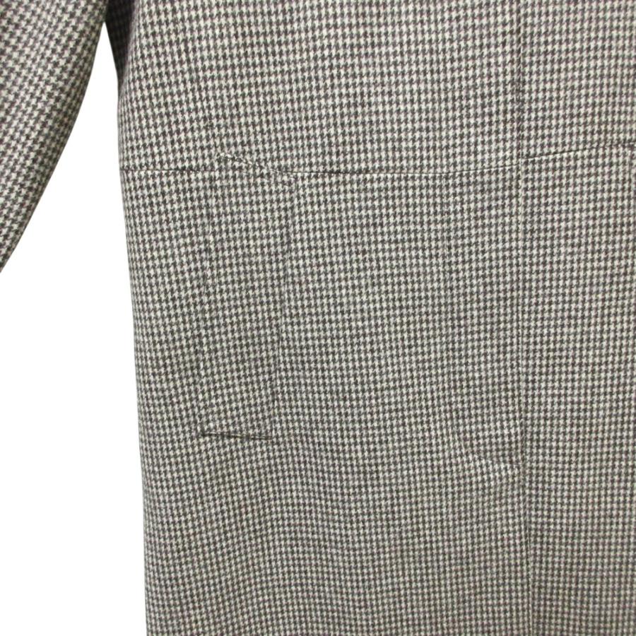 Mackintosh（マッキントッシュ） 美品 ウール 千鳥格子 フーディコート