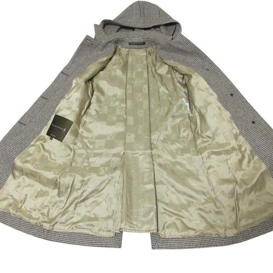Mackintosh（マッキントッシュ） 美品 ウール 千鳥格子 フーディコート