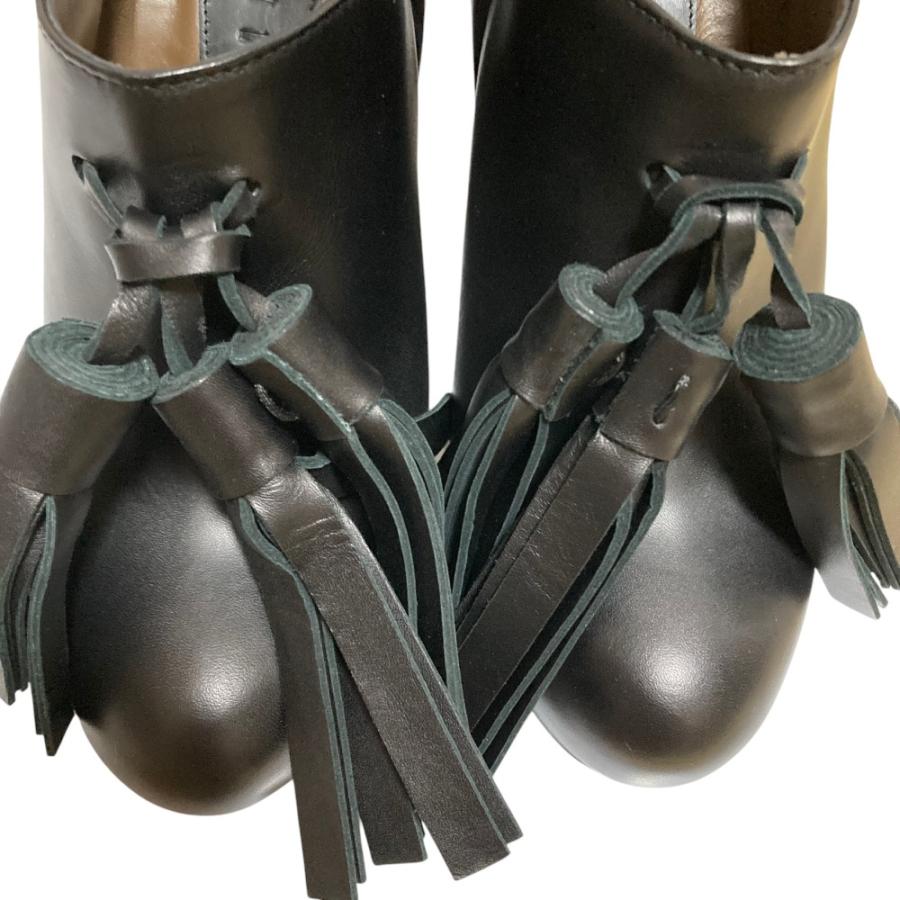 MARNI（マルニ） 未使用 タッセル ウェッジソール ブーティー ショート 