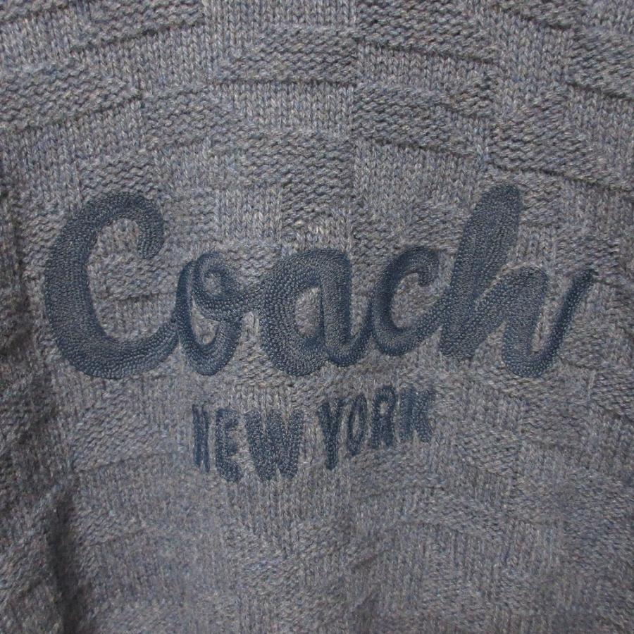 COACH（コーチ） 美品 シグネチャー クルーネック ニット セーター