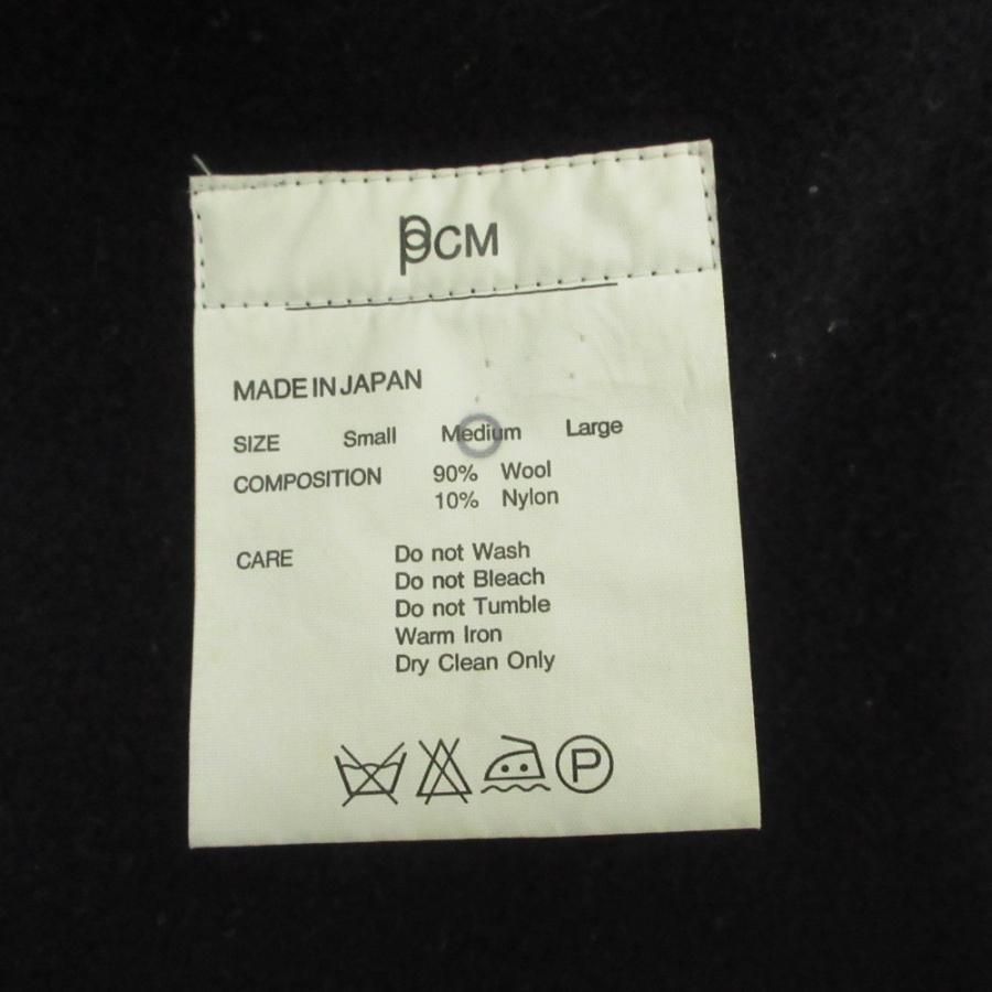 PPCM（ピーピーシーエム） 美品 ウール ジャケット 83G04H107 サイズM ブラック メンズ 古着 中古 : ブランド古着のリュクス ...