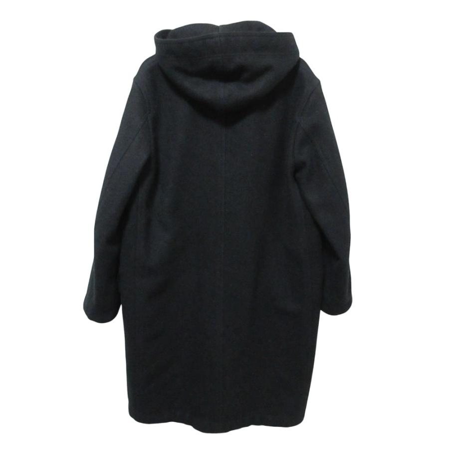 MHL. マーガレットハウエル フーデットコート ウールジャケット ネイビー MHL.（エムエイチエル） 美品 MHL マーガレットハウエル ウール