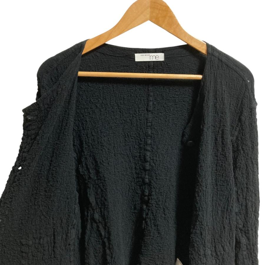 【極美品】ISSEY MIYAKE プリーツ カリフラワー シャツ カーディガン ISSEY MIYAKE（イッセイミヤケ） 美品 ISSEY MIYAKE me ミー