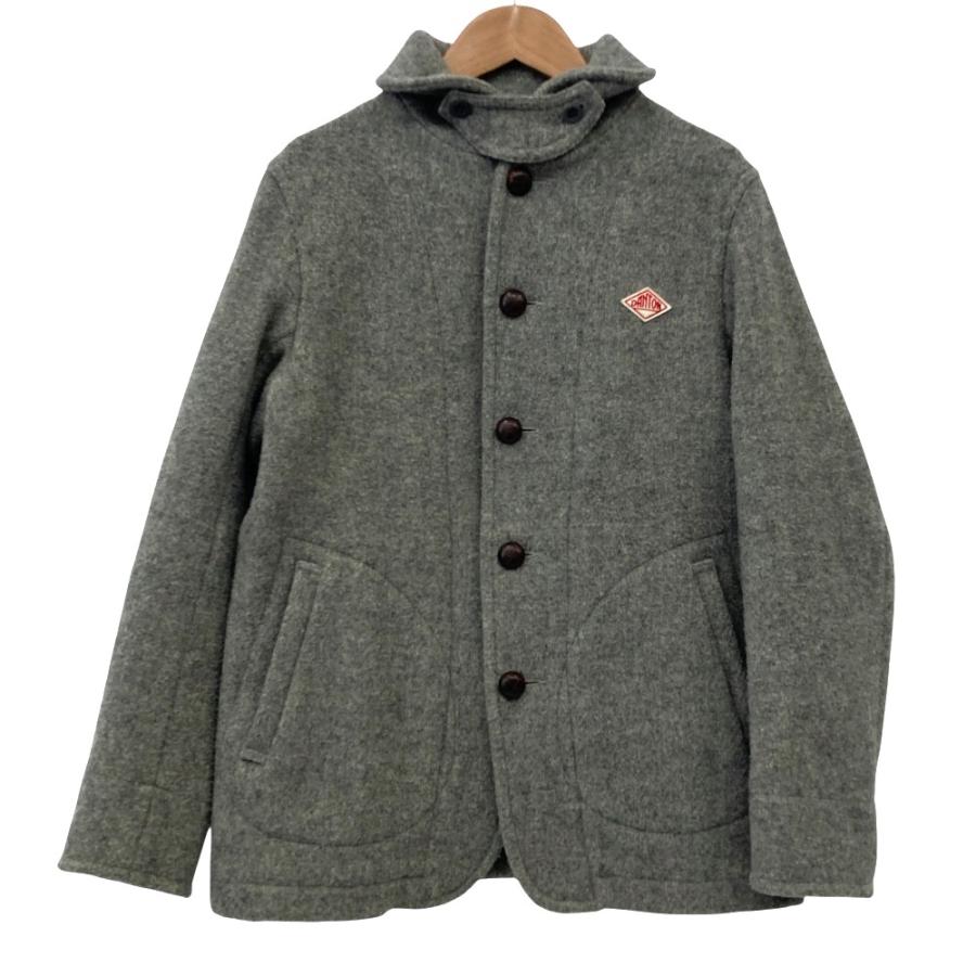 DANTON ウールモッサ グレー サイズ36 Danton（ダントン） 良品 ウールモッサジャケット サイズ36 グレー