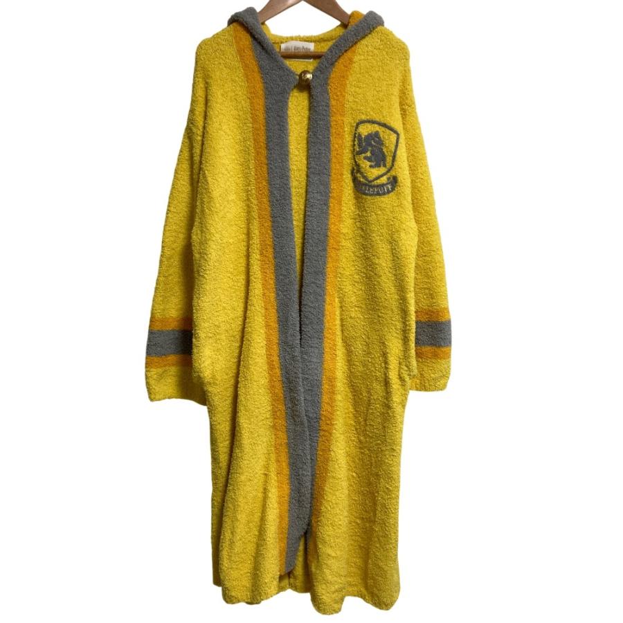 美品 23AW SNIDEL  スナイデルホーム ハリーポッターコラボ ハッフルパフ フーデッド ロングガウン ルームウェア F イエロー レディース 古着 中古 USED SNIDEL（スナイデル） 美品 23AW SNIDEL HOME スナイデルホーム ハリー