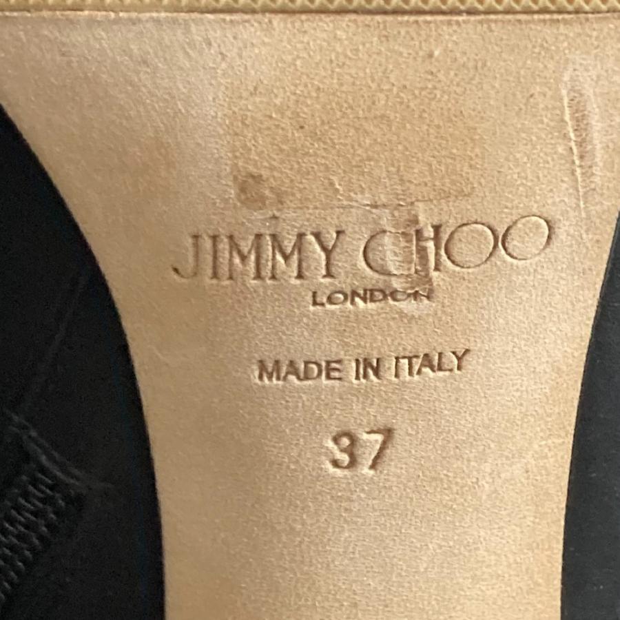 JIMMY CHOO（ジミーチュウ） 美品 BLANKA 85 アンクルブーツ サイズ37 