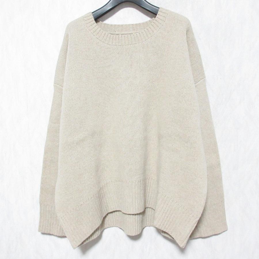 Deuxieme Classe（ドゥーズィエムクラス） 美品 Crew Neck Volume Knit  