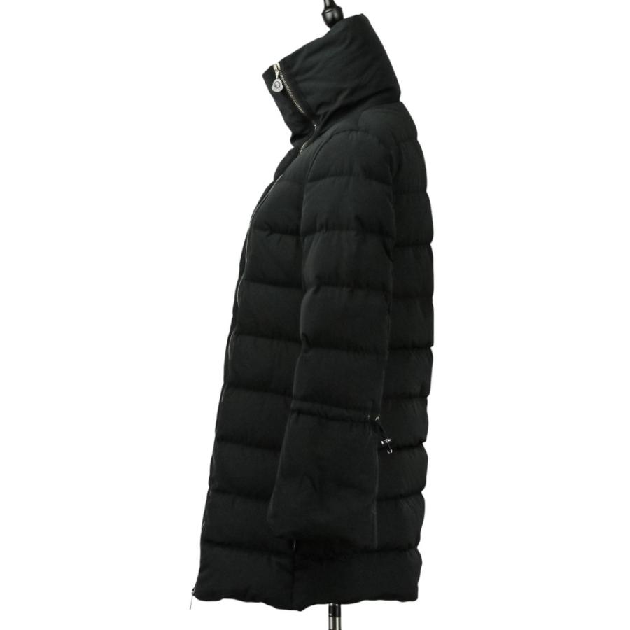美品 MONCLER モンクレール LOBELIA ロベリア スタンドカラー ダウンコート 0 ブラック レディース 古着 中古_2