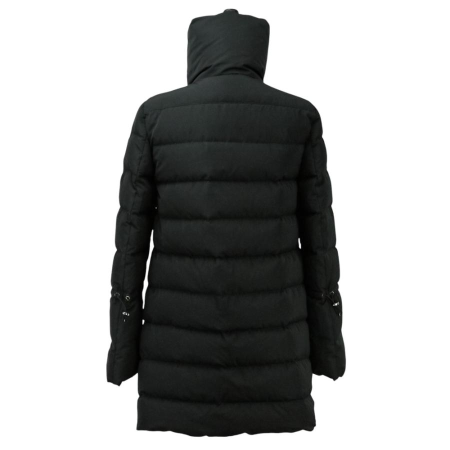 美品 MONCLER モンクレール LOBELIA ロベリア スタンドカラー ダウンコート 0 ブラック レディース 古着 中古_3