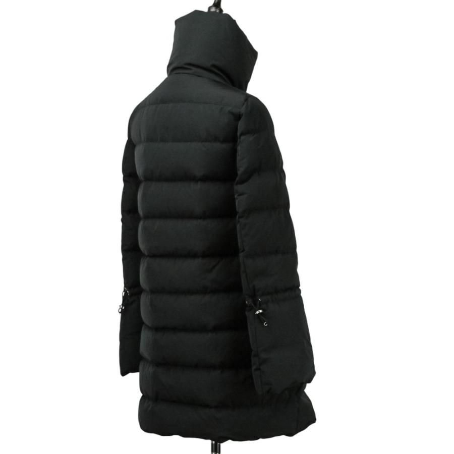 美品 MONCLER モンクレール LOBELIA ロベリア スタンドカラー ダウンコート 0 ブラック レディース 古着 中古_4