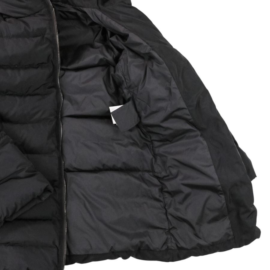 美品 MONCLER モンクレール LOBELIA ロベリア スタンドカラー ダウンコート 0 ブラック レディース 古着 中古_5