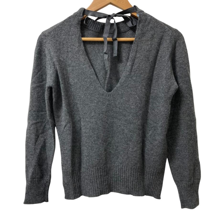 PRADA（プラダ） 美品 バックリボン カシミヤニット セーター サイズ40