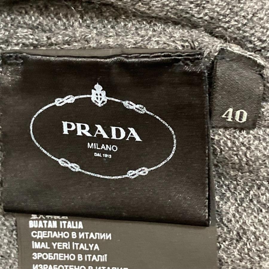 PRADA（プラダ） 美品 バックリボン カシミヤニット セーター サイズ40