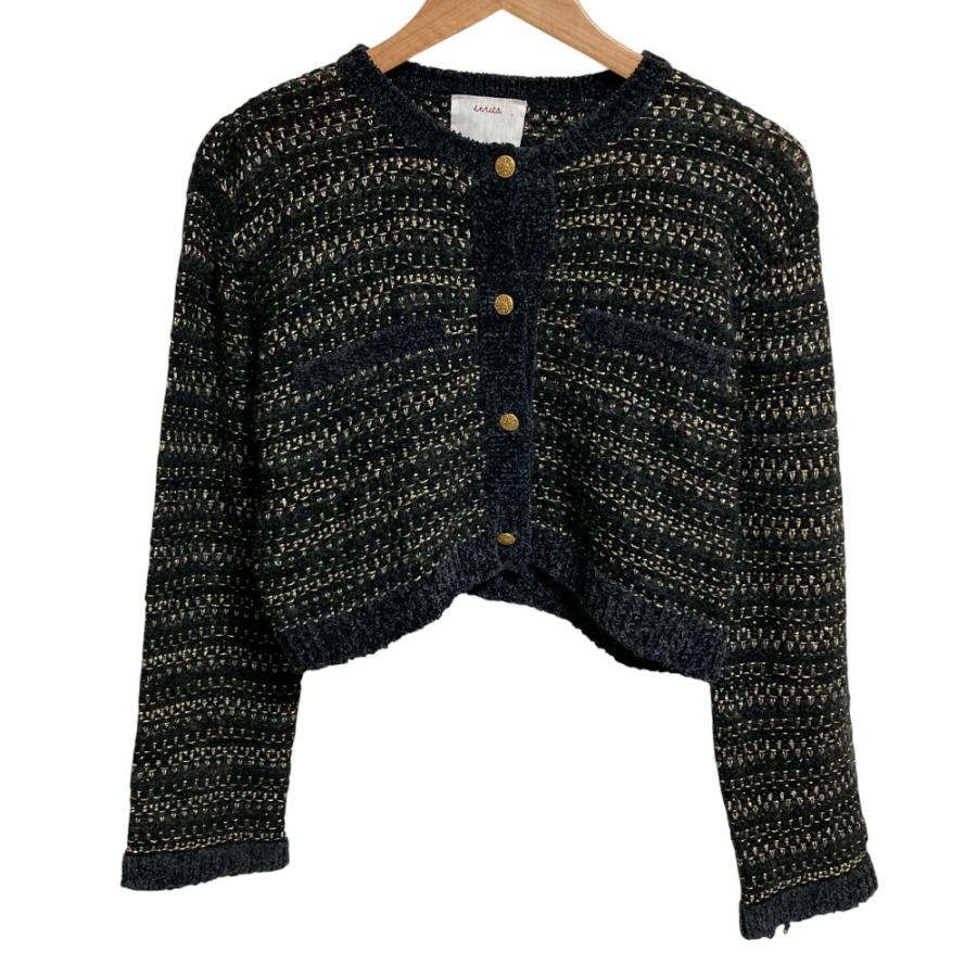 enrica（エンリカ） 美品 23AW enrica ボーダー ニット カーディガン
