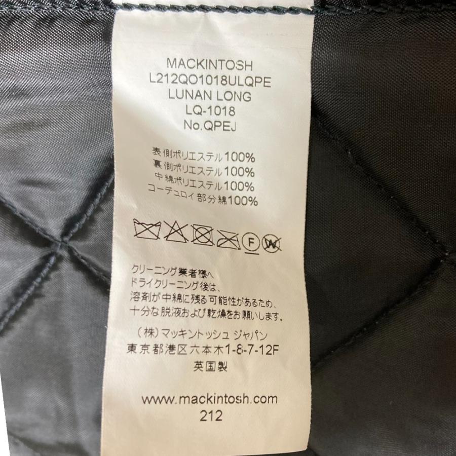 Mackintosh（マッキントッシュ） 美品 LUNAN LONG ノーカラー 