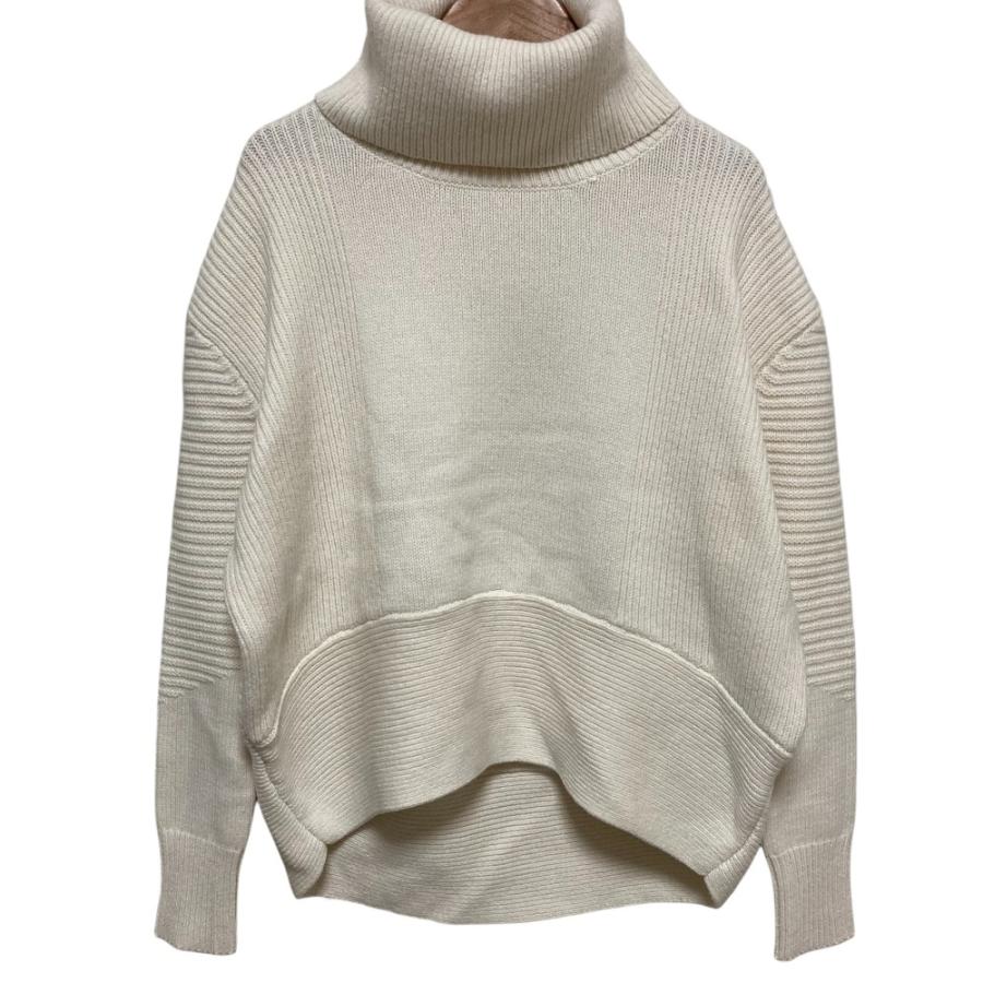 美品 Lauren Ralph Lauren ローレンラルフローレン タートルネック ニット セーター サイズXS ホワイト レディース 古着 中古 USED LAUREN RALPH LAUREN（ローレン ラルフローレン） 美品 タートルネック