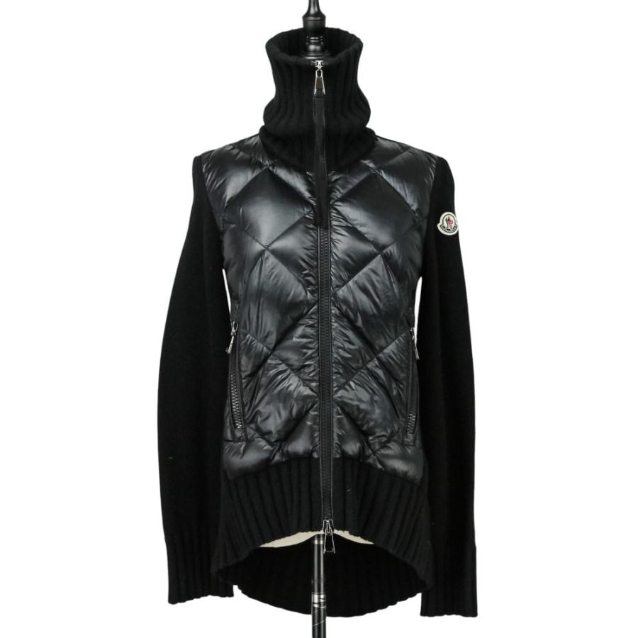 MONCLER（モンクレール） 美品 キルティング ニット コンビ ダウン 