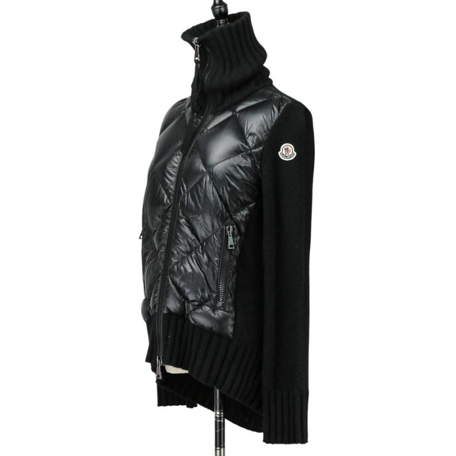 MONCLER（モンクレール） 美品 キルティング ニット コンビ ダウン 