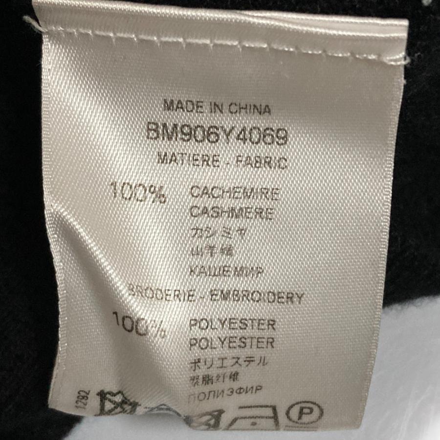 美品 GIVENCY ジバンシィ 4G刺繍 カシミヤ ニットセーター XSサイズ ブラック レディース 古着 中古 USED GIVENCHY（ジバンシィ） 美品 GIVENCY 4G刺繍 カシミヤ ニットセーター