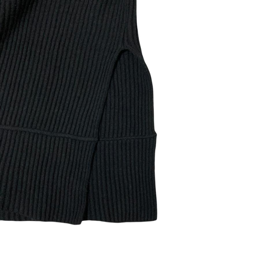 theory（セオリー） 美品 サイドスリット Vネック チャンキーニット