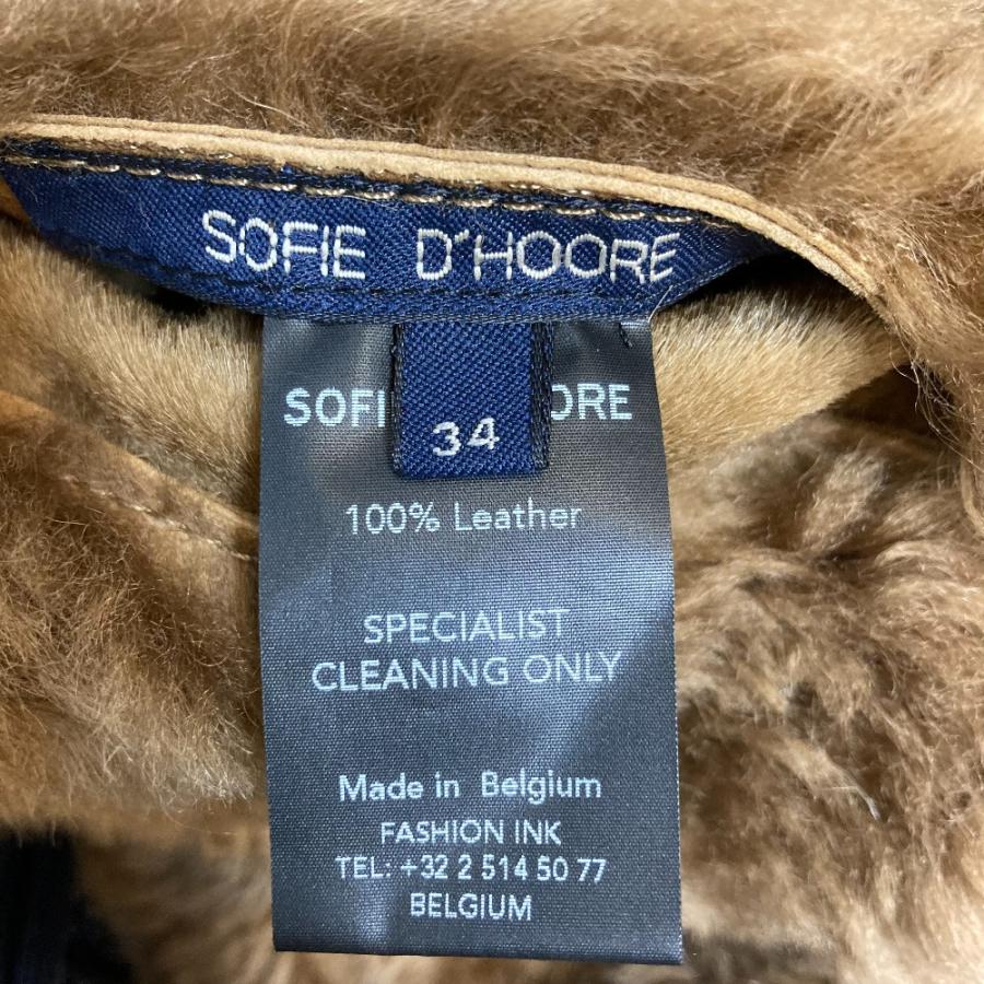 SOFIE D'HOORE（ソフィードール） 美品 ムートンコート サイズ34
