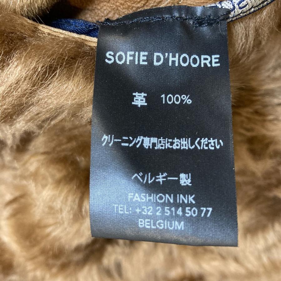 SOFIE D'HOORE（ソフィードール） 美品 ムートンコート サイズ34