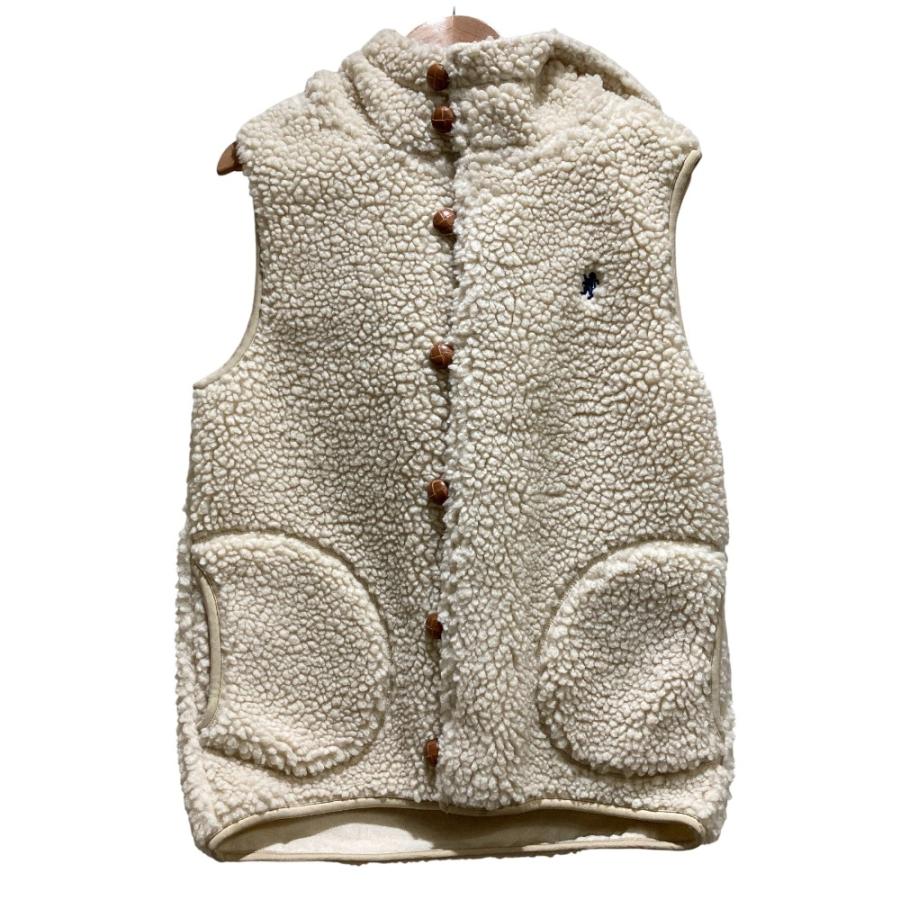 GYMPHLEX（ジムフレックス） 未使用 フード付き ボアベスト J-1069