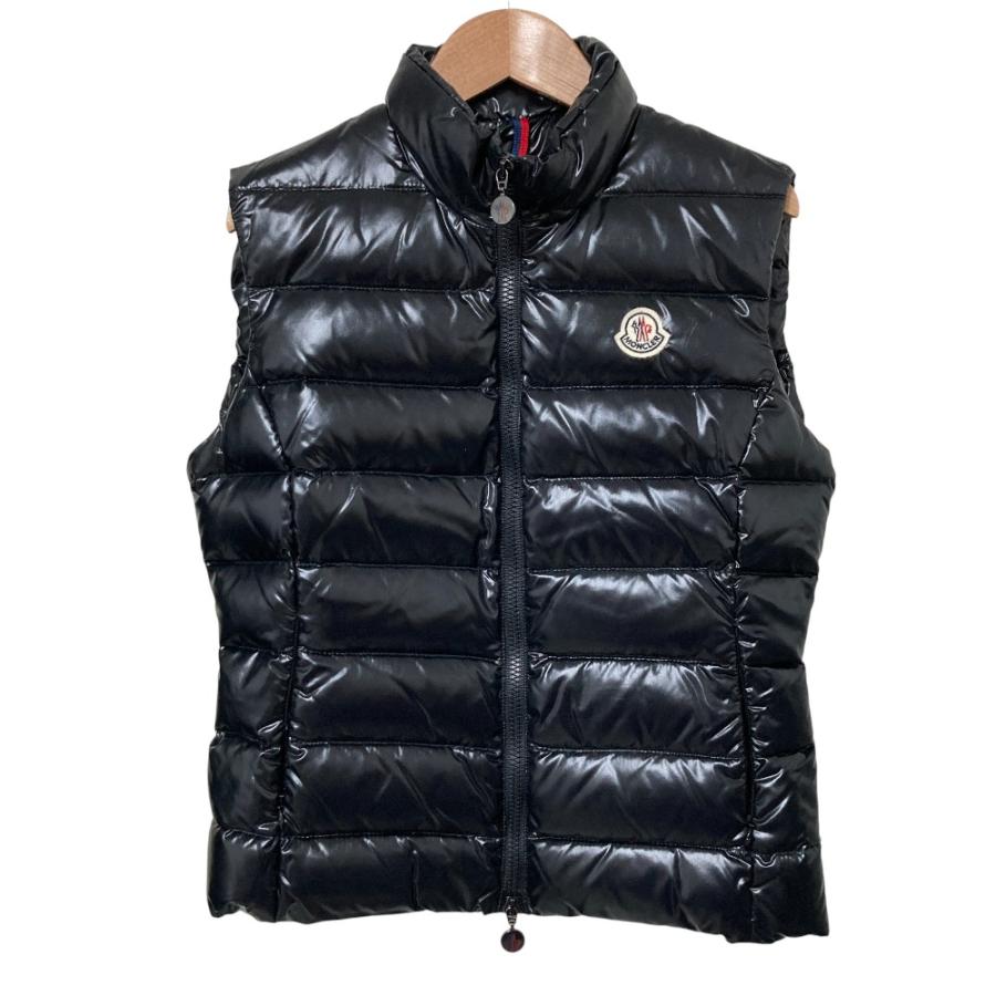 【中古美品】MONCLER モンクレール ブラック レディースダウンベスト MONCLER（モンクレール） 美品 GHANY GILET ガーニー ダウンベスト