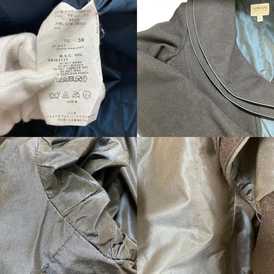 ARMANI COLLEZIONI アルマーニコレッツィオーニ ウールカシミヤ ダブル