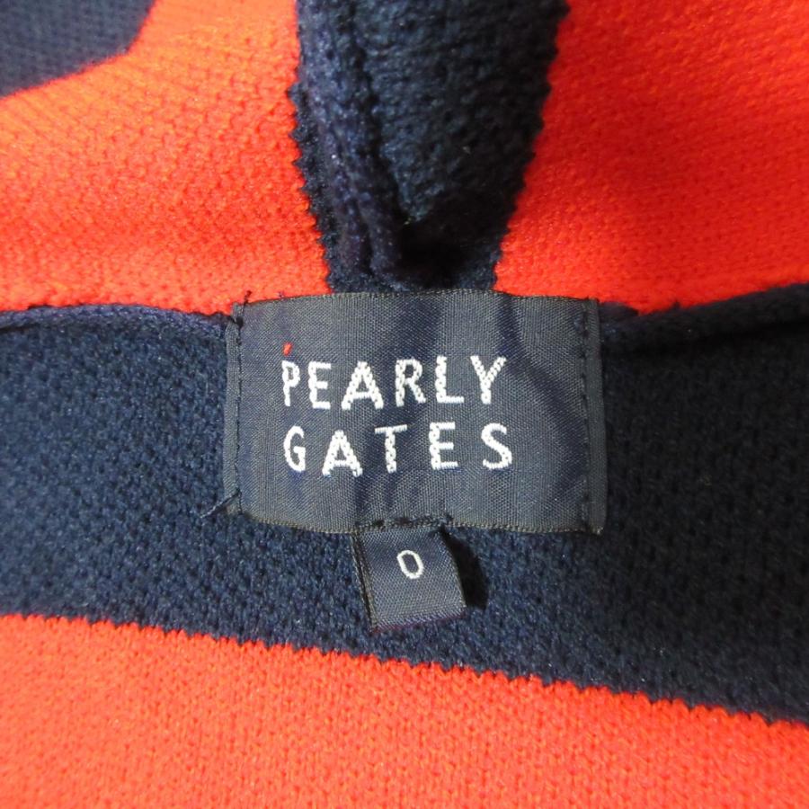 【未使用】パーリーゲイツ　ボーダーニットブルゾン PEARLY GATES（パーリーゲイツ） 美品 ゴルフウェア ボーダー ニット